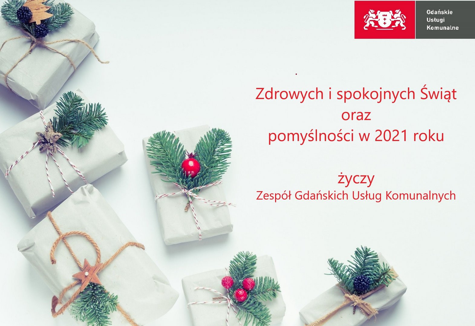 Zdrowych i spokojnych Świąt!