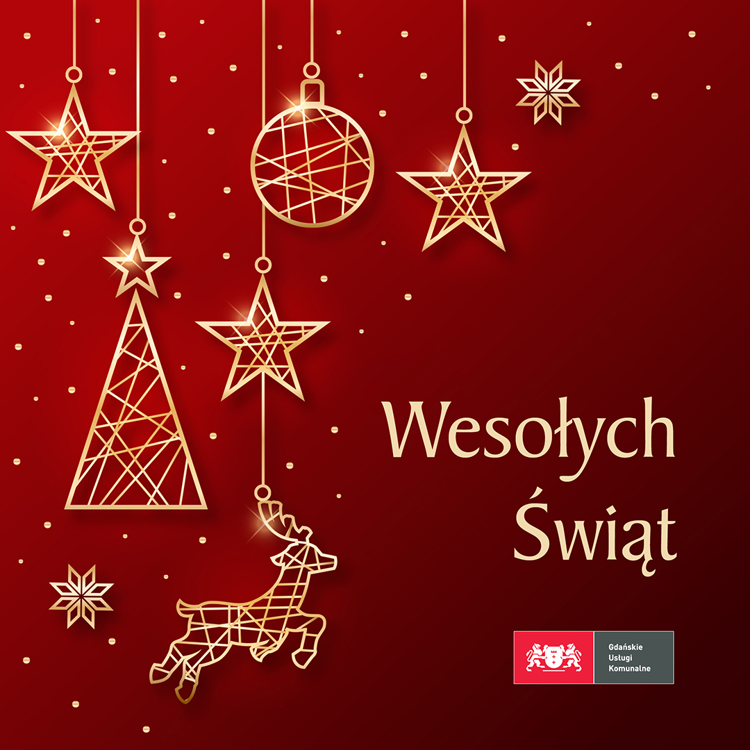 Wesołych Świąt i Nowego Roku pełnego pomyślności!