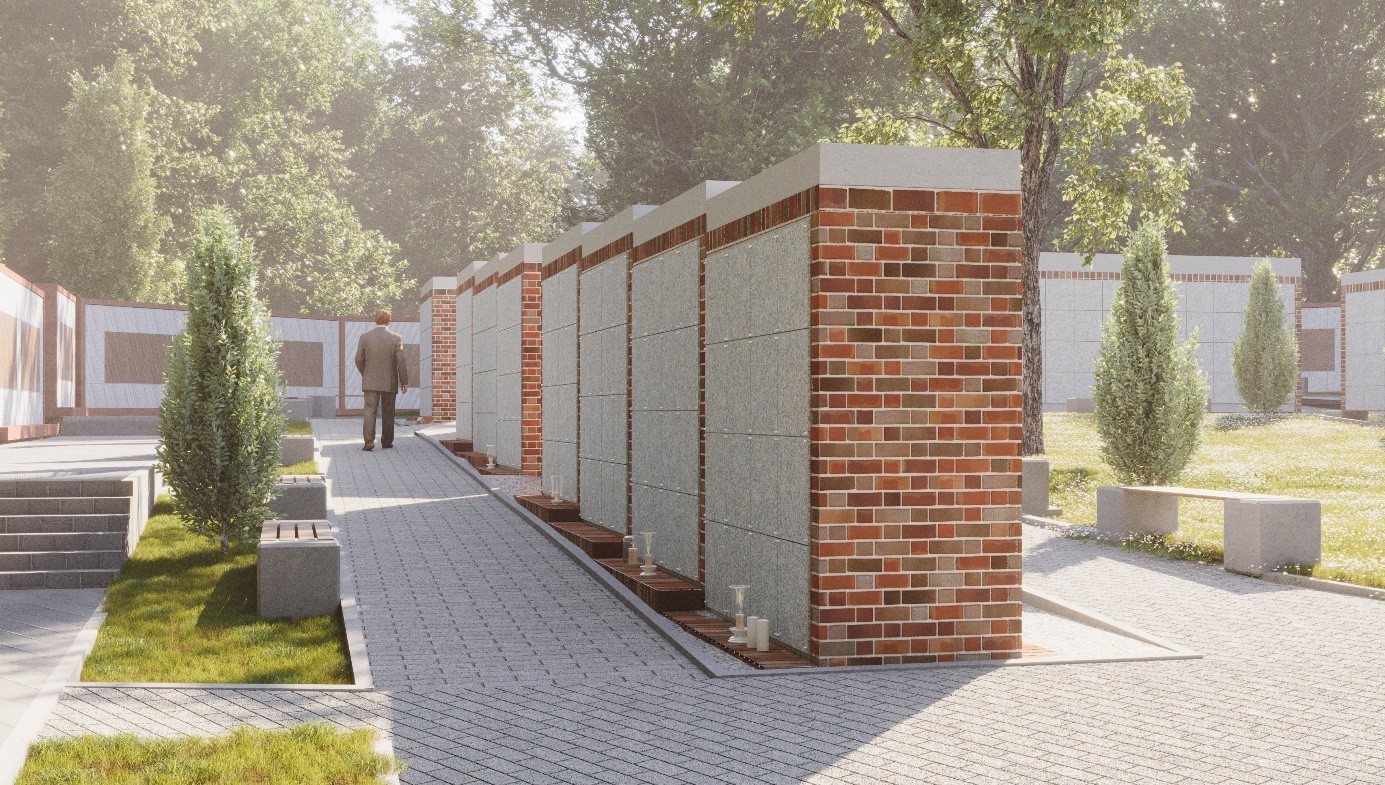 Nowe kolumbaria na gdańskich cmentarzach