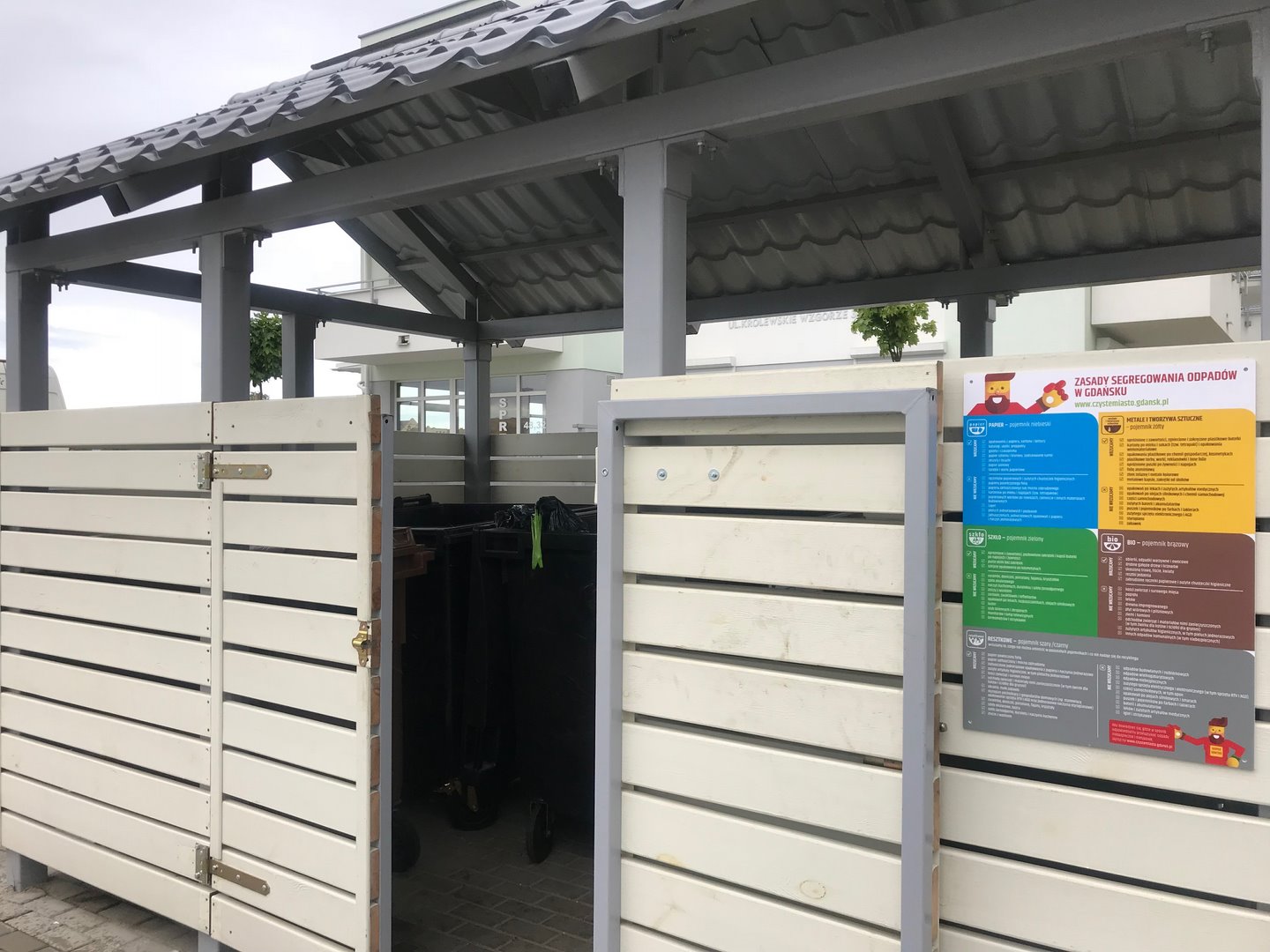 Altana śmietnikowa - jak prawidłowo zorganizować i utrzymać w porządku